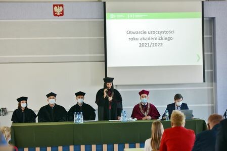 Wydziałowa Inauguracja Roku Akademickiego 2021/2022 - GALERIA ZDJĘĆ
